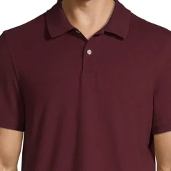 St. John's Bay Premium Stretch Mens Classic Fit Short Sleeve Polo Shirt