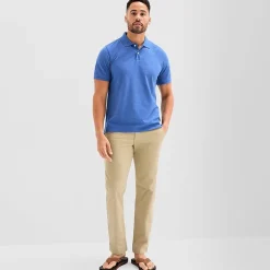 St. John's Bay Premium Stretch Mens Slim Fit Short Sleeve Polo Shirt