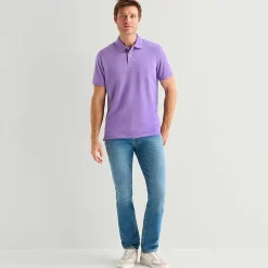 St. John's Bay Premium Stretch Mens Slim Fit Short Sleeve Polo Shirt