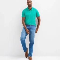 St. John's Bay Premium Stretch Mens Slim Fit Short Sleeve Polo Shirt