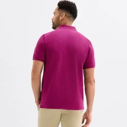 St. John's Bay Premium Stretch Mens Classic Fit Short Sleeve Polo Shirt