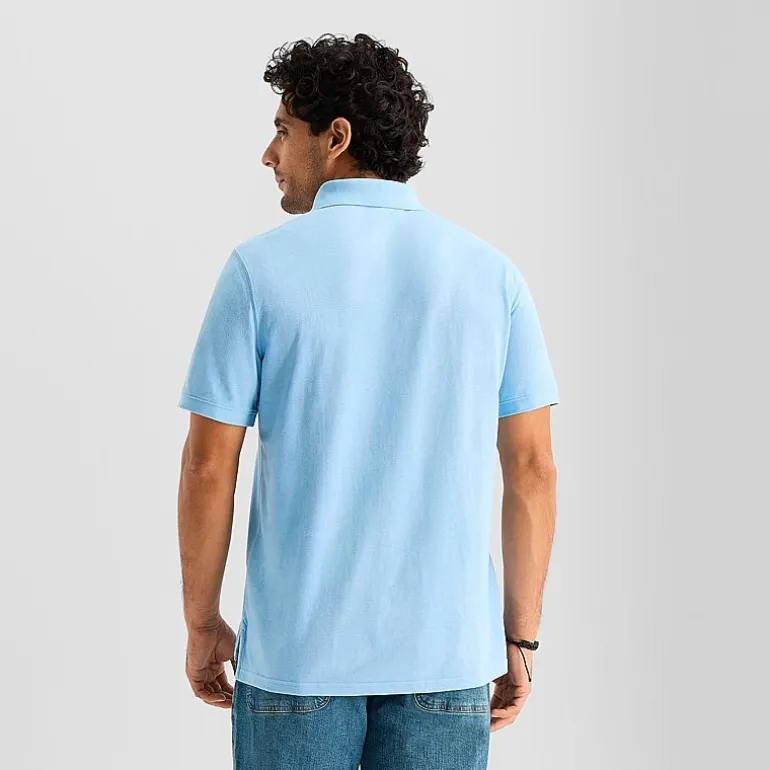 St. John's Bay Premium Stretch Mens Classic Fit Short Sleeve Polo Shirt