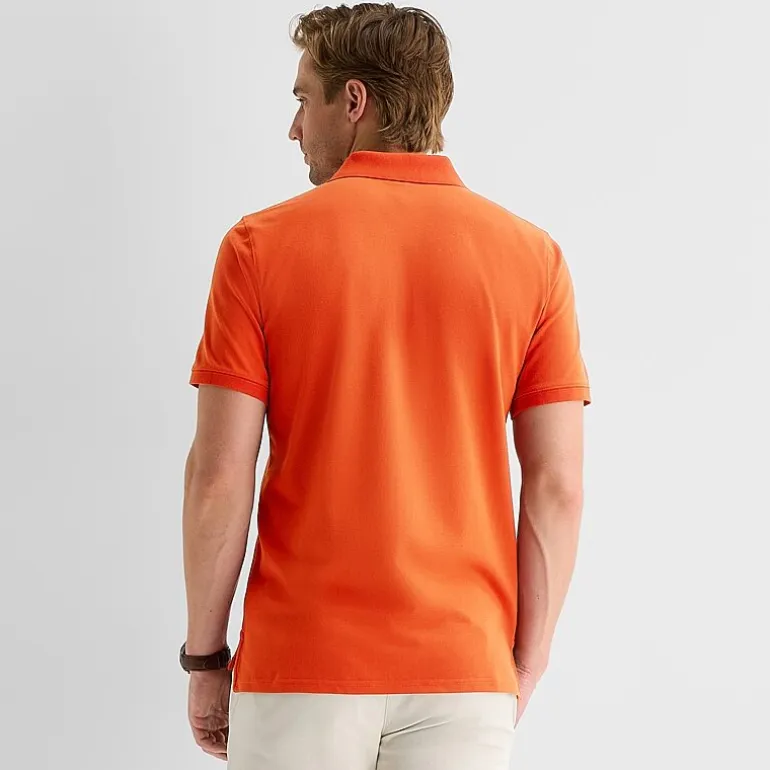 St. John's Bay Premium Stretch Mens Slim Fit Short Sleeve Polo Shirt