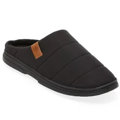 St. John's Bay Puffer Scuff Mens Memory Foam Slip-On Slippers