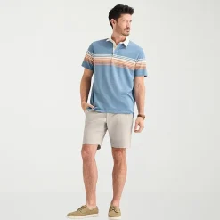 St. John's Bay Rugby Mens Classic Fit Short Sleeve Polo Shirt