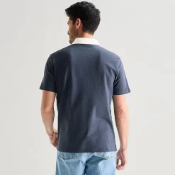 St. John's Bay Rugby Mens Classic Fit Short Sleeve Polo Shirt