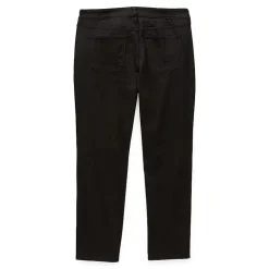 St. John's Bay Secretly Slender Womens Plus Mid Rise Adaptive Hidden Access Opening Straight Leg Jean