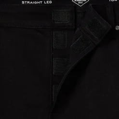 St. John's Bay Secretly Slender Womens Plus Mid Rise Adaptive Hidden Access Opening Straight Leg Jean