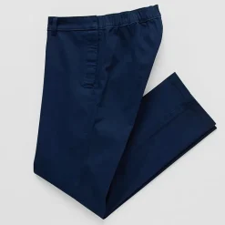 St. John's Bay Stretch Chino Mens Adaptive Easy-on + Easy-off Seated Wear Straight Fit Flat Front Pant