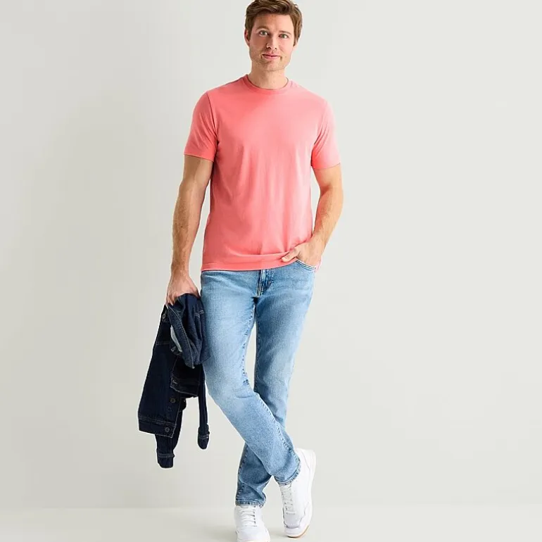 St. John's Bay Super Soft Mens Crew Neck Short Sleeve T-Shirt