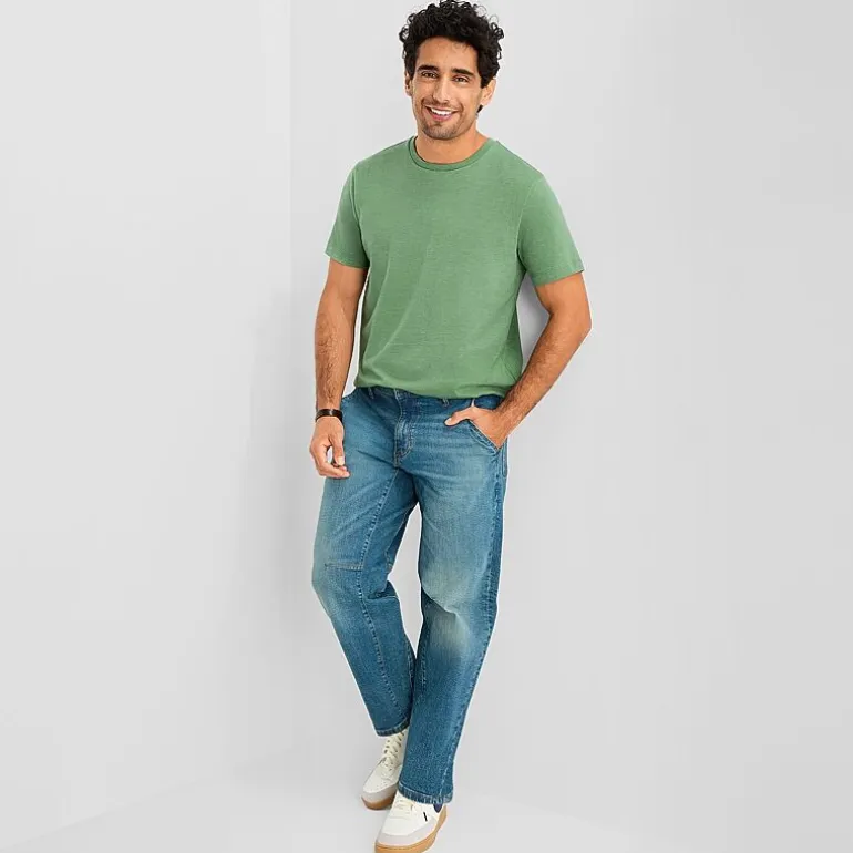 St. John's Bay Super Soft Mens Crew Neck Short Sleeve T-Shirt