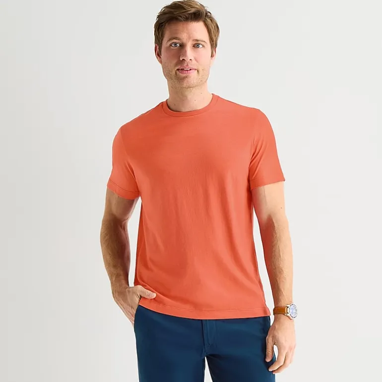 St. John's Bay Super Soft Mens Crew Neck Short Sleeve T-Shirt