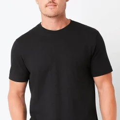 St. John's Bay Super Soft Mens Crew Neck Short Sleeve Stretch Fabric T-Shirt