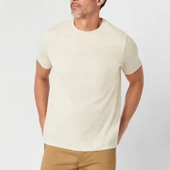 St. John's Bay Super Soft Mens Crew Neck Short Sleeve Stretch Fabric T-Shirt