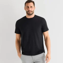 St. John's Bay Super Soft Mens Crew Neck Short Sleeve Stretch Fabric T-Shirt