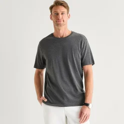 St. John's Bay Super Soft Mens Crew Neck Short Sleeve Stretch Fabric T-Shirt