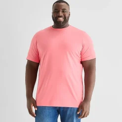 St. John's Bay Super Soft Mens Crew Neck Short Sleeve Big and Tall T-Shirt