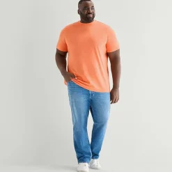 St. John's Bay Super Soft Mens Crew Neck Short Sleeve Big and Tall T-Shirt