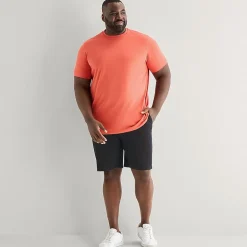 St. John's Bay Super Soft Mens Crew Neck Short Sleeve Big and Tall T-Shirt