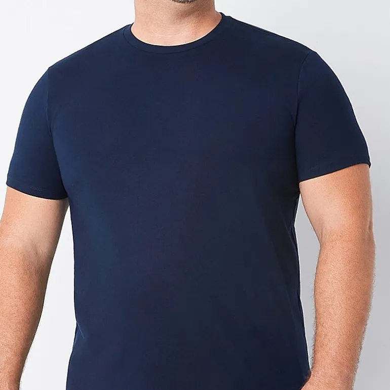 St. John's Bay Super Soft Mens Crew Neck Short Sleeve Quick Dry Big and Tall T-Shirt
