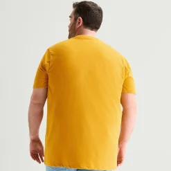 St. John's Bay Super Soft Mens V Neck Short Sleeve Quick Dry Big and Tall T-Shirt