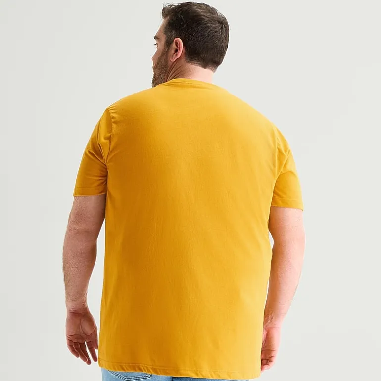St. John's Bay Super Soft Mens V Neck Short Sleeve Quick Dry Big and Tall T-Shirt