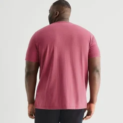 St. John's Bay Super Soft Mens V Neck Short Sleeve Quick Dry Big and Tall T-Shirt