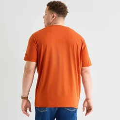 St. John's Bay Super Soft Pocket Mens Crew Neck Short Sleeve Quick Dry Stretch Fabric Big and Tall T-Shirt