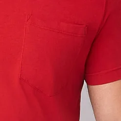 St. John's Bay Super Soft Pocket Mens Crew Neck Short Sleeve Quick Dry Big and Tall T-Shirt