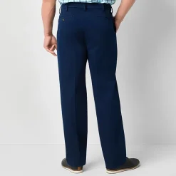 St. John's Bay Universal Easy Care Extender Mens Classic Fit Big and Tall Flat Front Pant