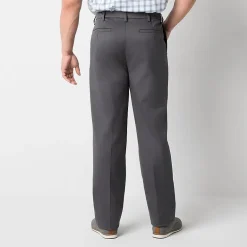 St. John's Bay Universal Easy Care Extender Mens Big and Tall Classic Fit Pleated Pant