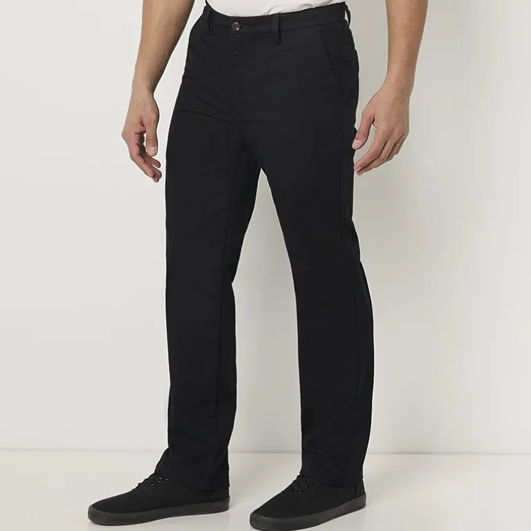 St. John's Bay Universal Wrinkle Free Easy Care Mens Classic Fit Flat Front Pant