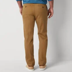 St. John's Bay Universal Wrinkle Free Easy Care Mens Classic Fit Flat Front Pant