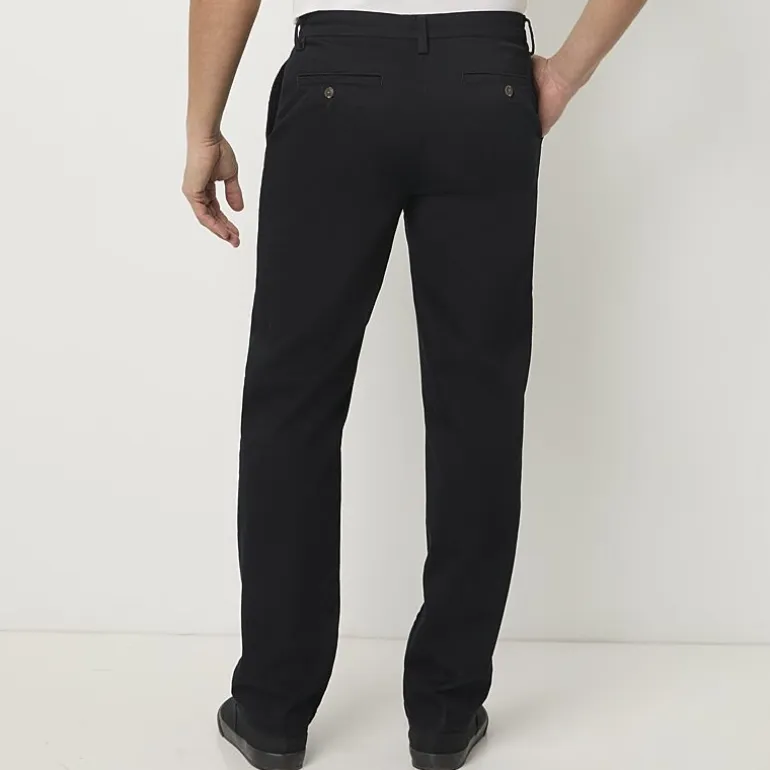 St. John's Bay Universal Wrinkle Free Easy Care Mens Classic Fit Flat Front Pant