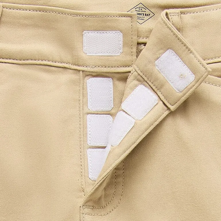 St. John's Bay Womens 11" Adaptive Easy-on + Easy-off Bermuda Short