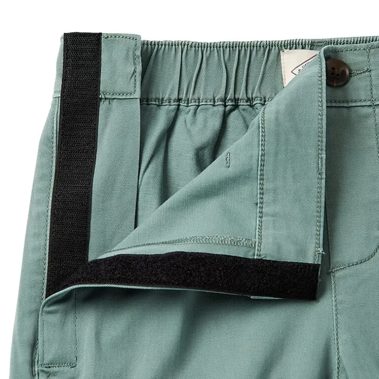 St. John's Bay Womens Adaptive Easy-on + Easy-off Seated Wear Slim Mid Rise Trouser