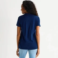 St. John's Bay Womens Adaptive Short Sleeve Easy-on + Easy-off Polo Shirt
