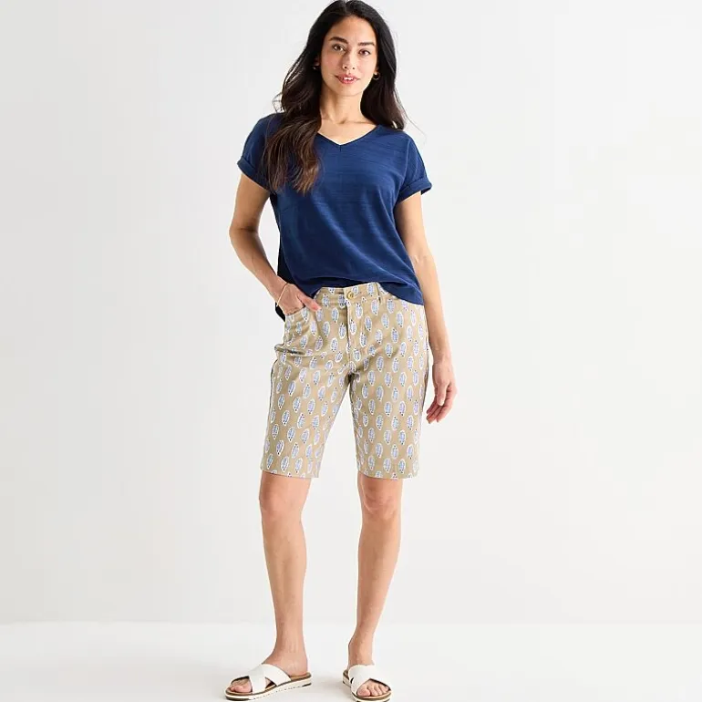 St. John's Bay Womens 11" Bermuda Short