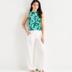 St. John's Bay Womens Crew Neck Sleeveless Tank Top