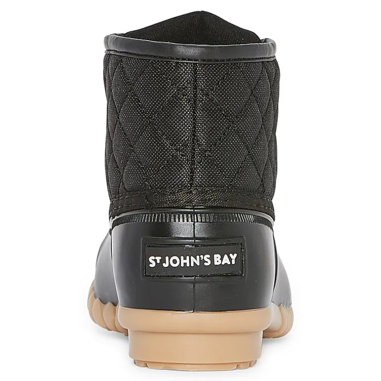 St. John's Bay Womens Denton Flat Heel Rain Boots