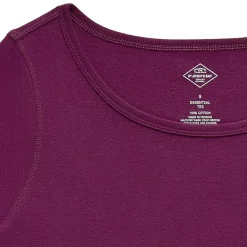 St. John's Bay Womens Easy-on + Easy-off Crew Neck Long Sleeve Adaptive T-Shirt
