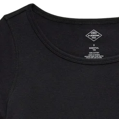 St. John's Bay Womens Easy-on + Easy-off Crew Neck Long Sleeve Adaptive T-Shirt