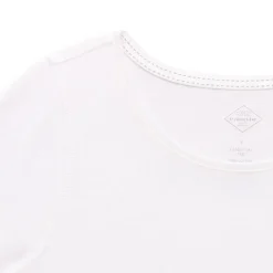 St. John's Bay Womens Easy-on + Easy-off Crew Neck Short Sleeve Adaptive T-Shirt