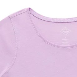 St. John's Bay Womens Easy-on + Easy-off Crew Neck Short Sleeve Adaptive T-Shirt
