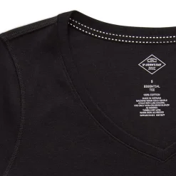 St. John's Bay Womens Easy-on + Easy-off V Neck 3/4 Sleeve Adaptive T-Shirt