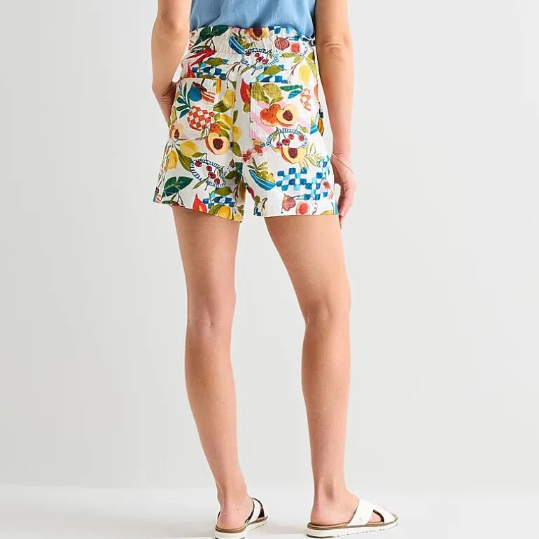 St. John's Bay Womens High Rise Pull-On Short