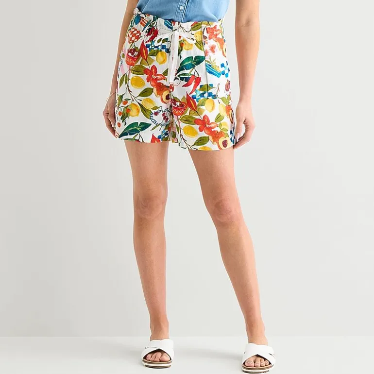St. John's Bay Womens High Rise Pull-On Short