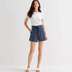 St. John's Bay Womens High Rise Pull-On Short