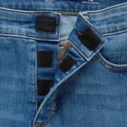 St. John's Bay Womens Mid Rise Adaptive Bootcut Easy-on + Easy-off Jean