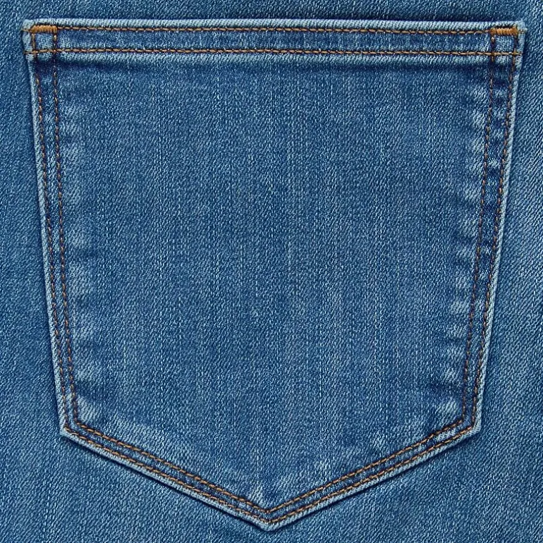 St. John's Bay Womens Mid Rise Adaptive Bootcut Easy-on + Easy-off Jean